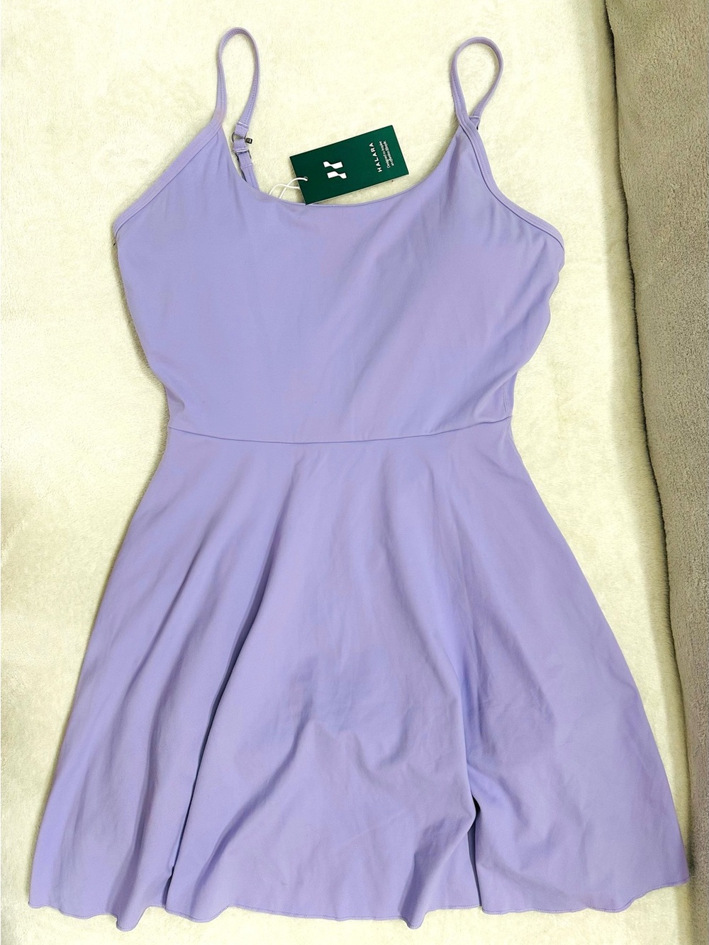 New Halara SoftlyZero™ Plush Backless Active Dress Size L - Picture 7 of 13